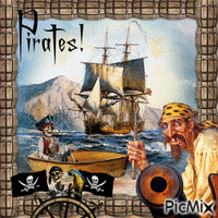 pirate - Gratis animeret GIF