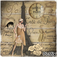 Paris par BBM animasyonlu GIF