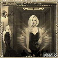 Lady Gaga GIF animado