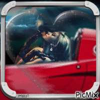 baby you can drive my car... анимиран GIF