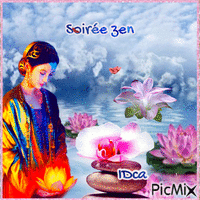 Soirée zen κινούμενο GIF