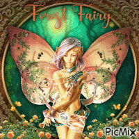 Forest Fairy Gif Animado