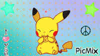 pikachu - Gratis animeret GIF