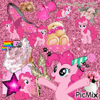 Pinkie Pie! animovaný GIF