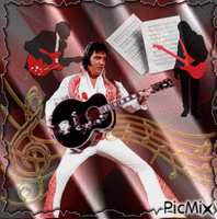 Elvis animovaný GIF