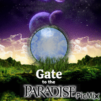 Gate to the Paradise geanimeerde GIF