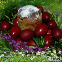 Easter eggs - Free animated GIF
