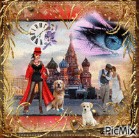 LP v Moskvě - GIF animé gratuit
