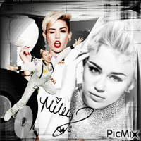 Concours..Miley Cyrus - Free animated GIF