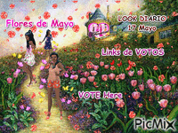 Flores de Mayo - Ilmainen animoitu GIF