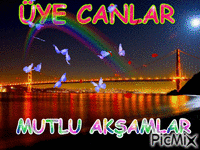MUTLU AKŞAMLAR - Zdarma animovaný GIF