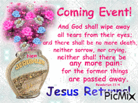 Coming Event! Jesus Returns! - Besplatni animirani GIF