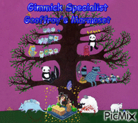 Gimmick Specialist Geoffroy's Marmoset - Nemokamas animacinis gif