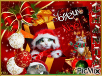 Joyeux Noël Chantal67 GIF animado