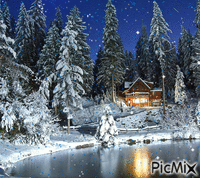 сняг 13 - Безплатен анимиран GIF