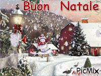 buon natale - Безплатен анимиран GIF