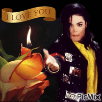 Michael Jackson. GIF animasi