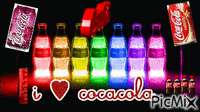 I ♥ COCA COLA - GIF animé gratuit