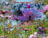 St-Valentin animowany gif