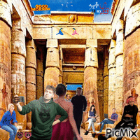 Egypt-Karnak Temple-Good morning