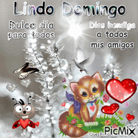 Lindo Domingo анимированный гифка
