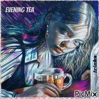 Evening Tea - GIF เคลื่อนไหวฟรี