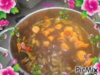 Boeuf au Paprika et carottes GIF animé