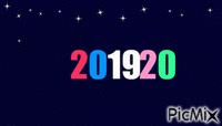 2020 - GIF animado grátis