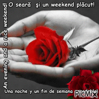 An evening and a nice weekend!v2 - GIF animate gratis
