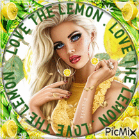 Love The Lemon animeret GIF
