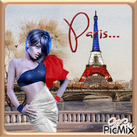 Chic Paris - Ilmainen animoitu GIF