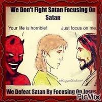 Focus on Jesus - Bezmaksas animēts GIF