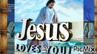 jesus christ geanimeerde GIF