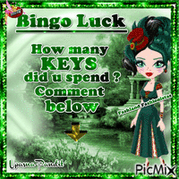 Bingo Luck 4 Gif Animado