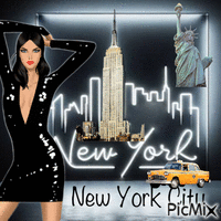 NEW YORK GIF animata