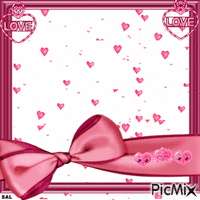 frame pink made by sal - Безплатен анимиран GIF