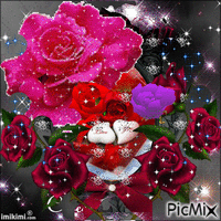 cvijet - GIF animado grátis