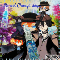 Its not Chuuya day... animovaný GIF