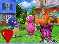 Pablo, Tyrone, and Uniqa - Free animated GIF