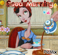 Good Morning - 免费动画 GIF