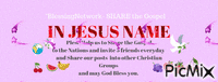 In Jesus Name - Gratis animeret GIF