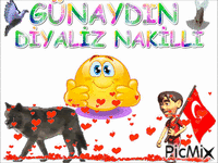GÜNAYDIN - GIF animasi gratis
