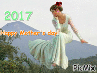 happy mother's day 2017 - GIF animado grátis