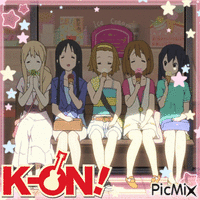 k-on after school tea time - 無料のアニメーション GIF