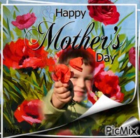 happy mother day animasyonlu GIF