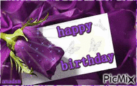 happy birthday - Ingyenes animált GIF