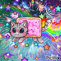Nyan Cat - GIF animado gratis