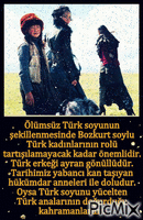 türk kızı - GIF animado gratis