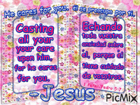Jesus Cares For You! - Bezmaksas animēts GIF