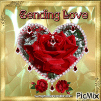 Sending Love - Besplatni animirani GIF